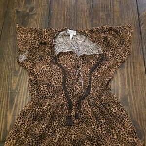 Leopard Print Jessica Simpson Dress